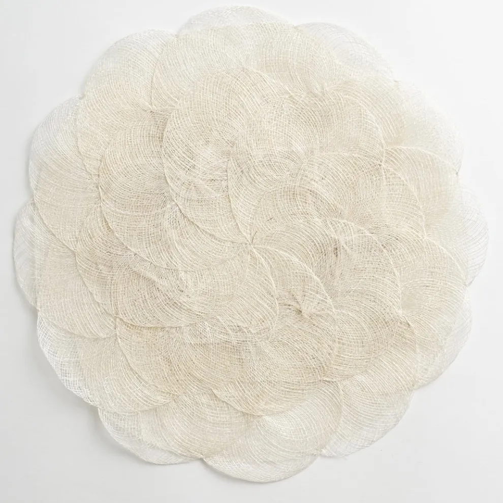 Bone Woven Cloud Placemat | Set of 4