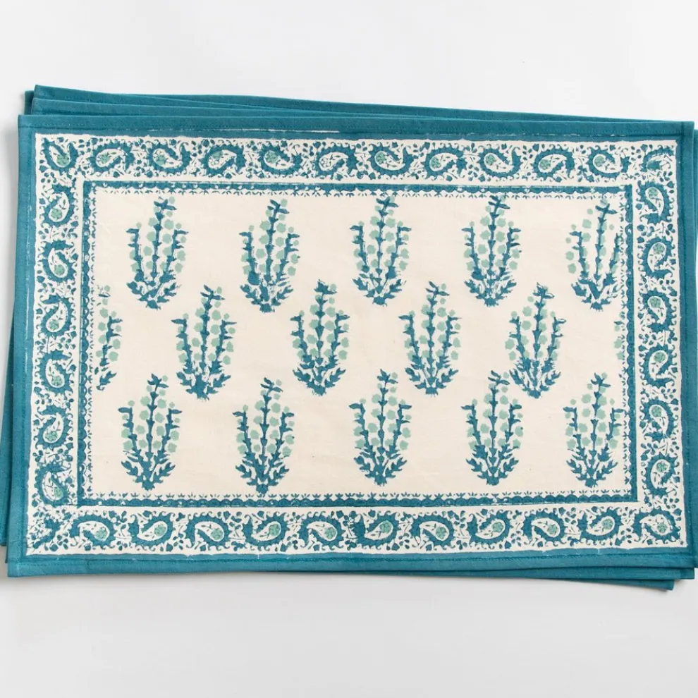 Sagar Aqua Placemat | Set of 4