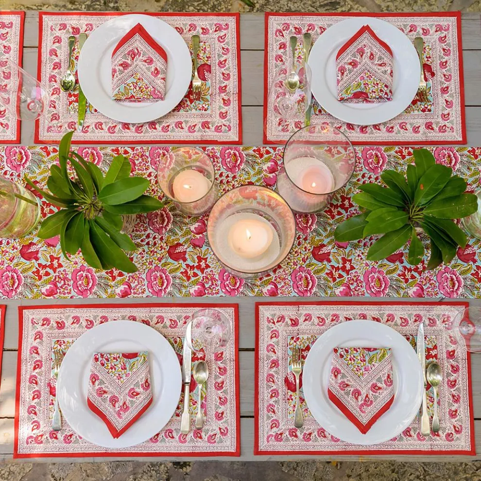 Wildflower Garden Table Runner