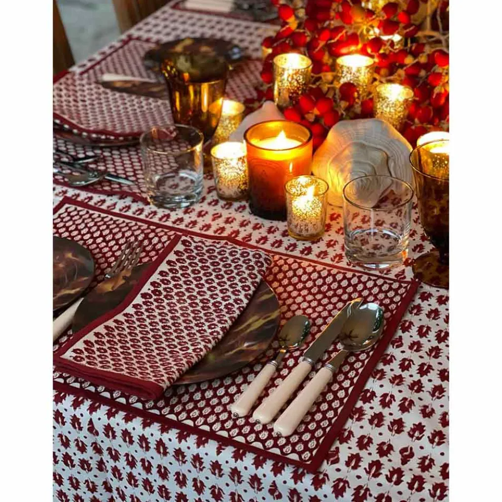 India Hicks Home Pageant tablecloth