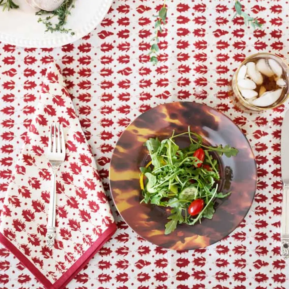 India Hicks Home Pageant tablecloth