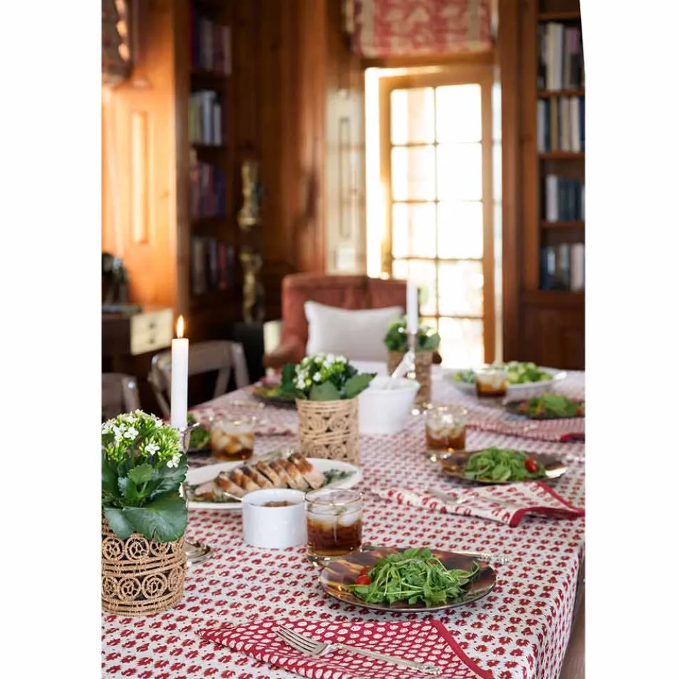 India Hicks Home Pageant tablecloth