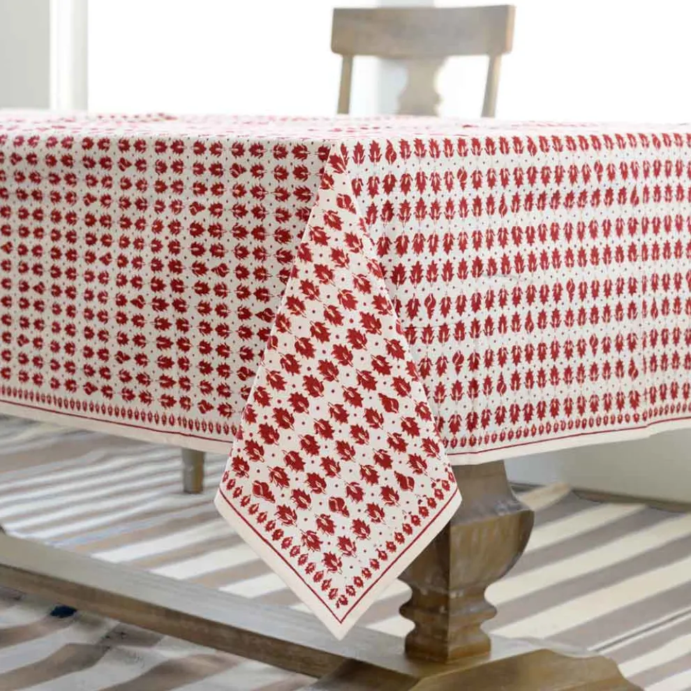 India Hicks Home Pageant tablecloth