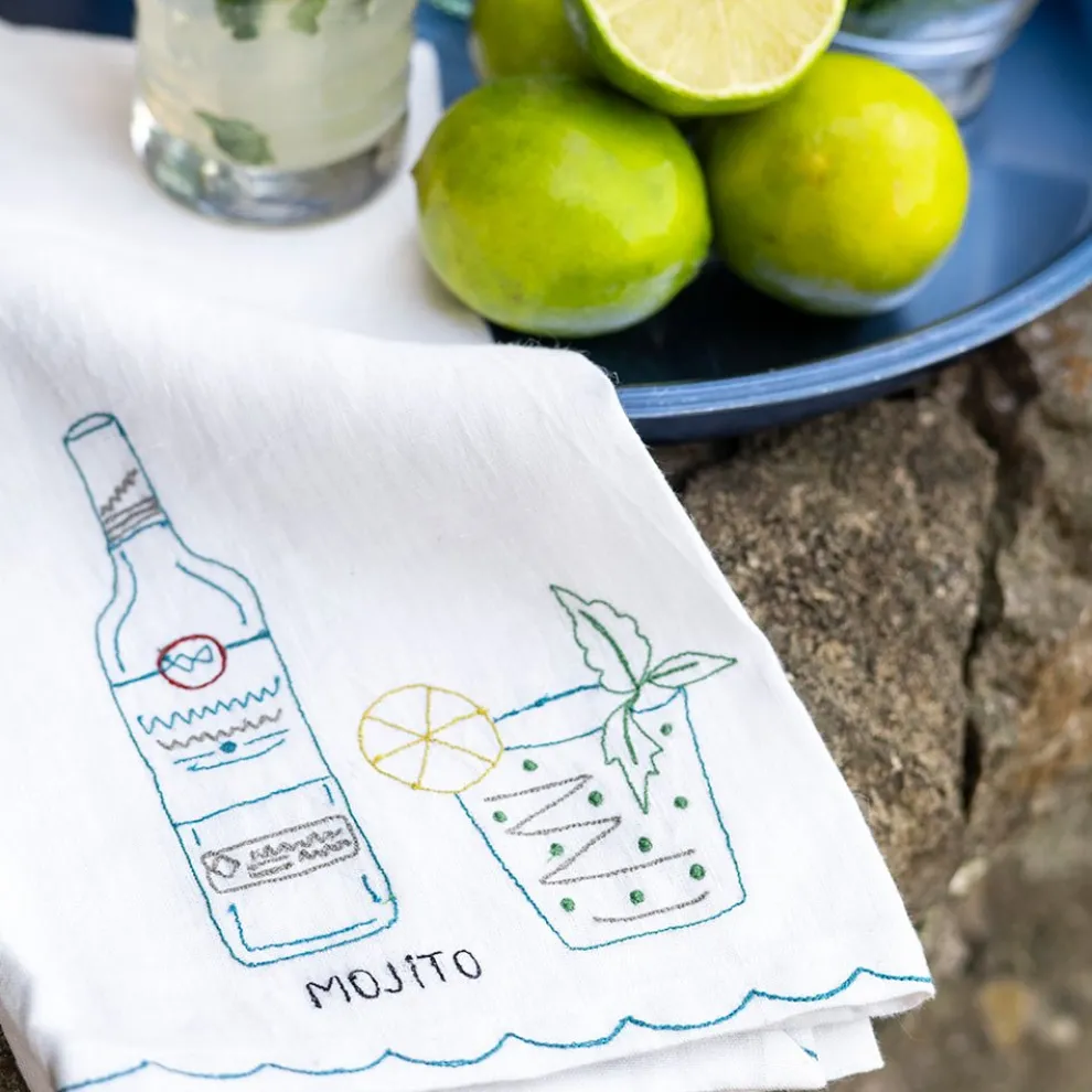 Mojito Linen Tea Towels