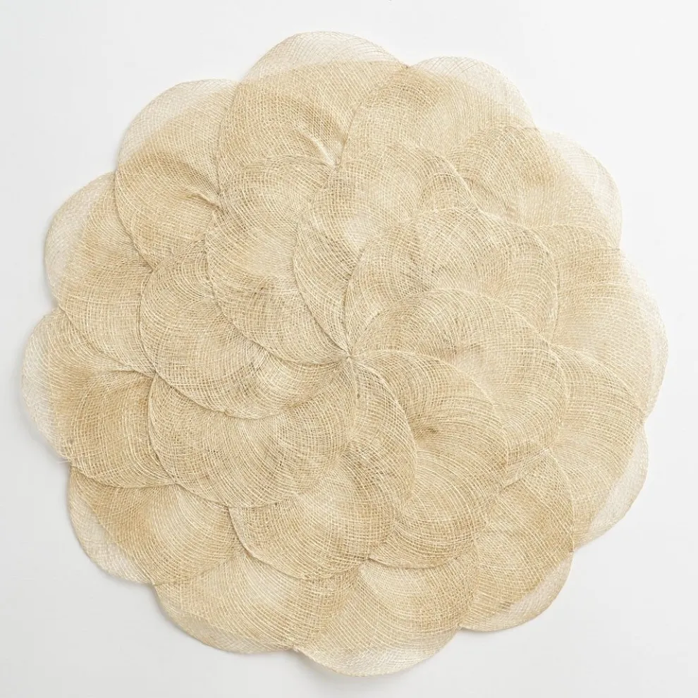 Ecru Woven Cloud Placemat | Set of 4