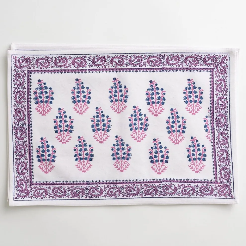 Sagar Blue & Magenta Placemat