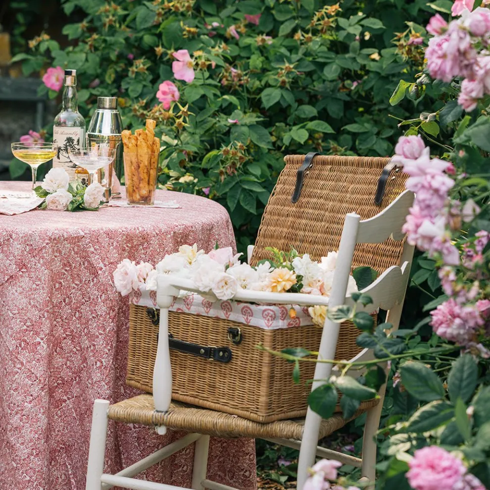 India Hicks Home Seashell Blush Tablecloth