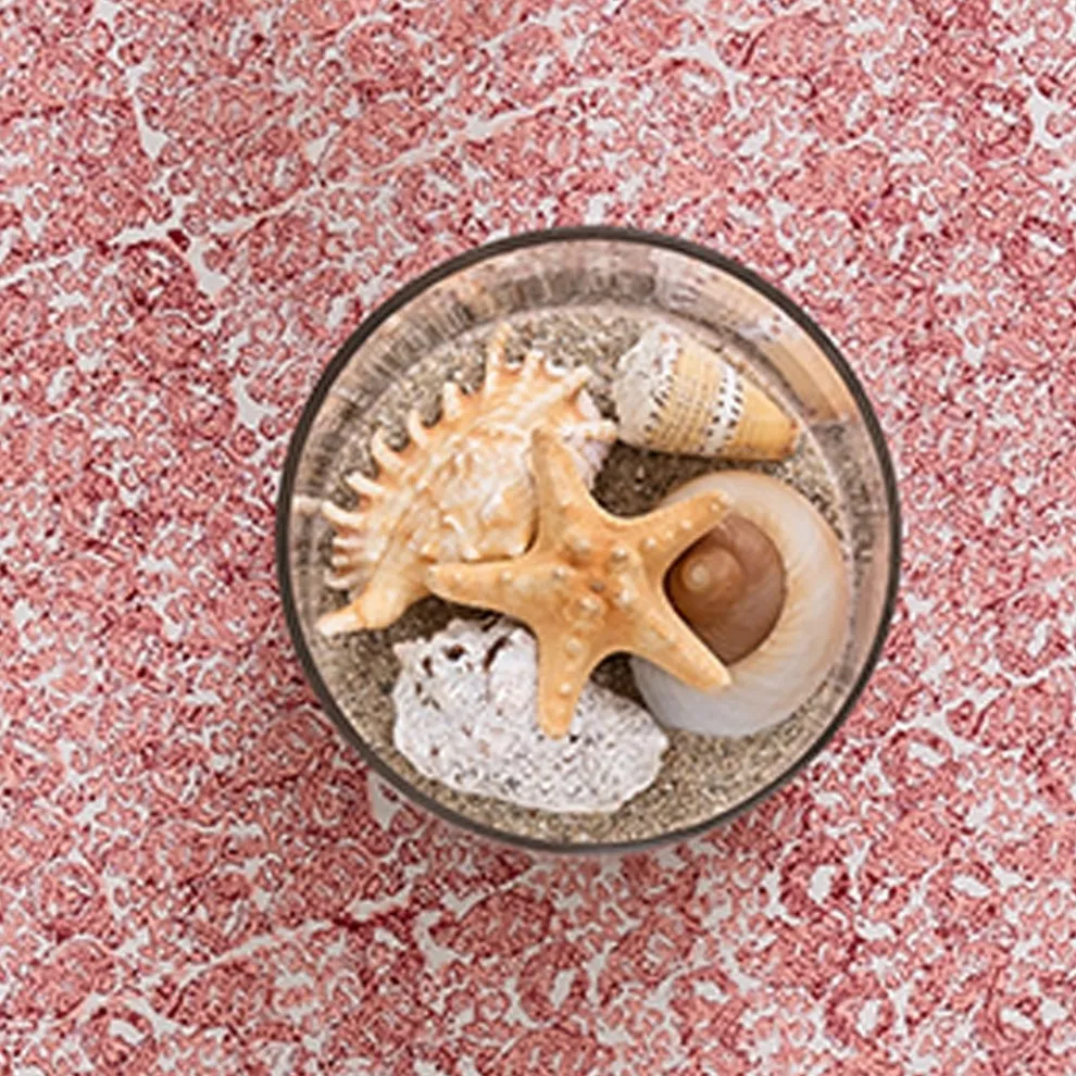 India Hicks Home Seashell Blush Tablecloth