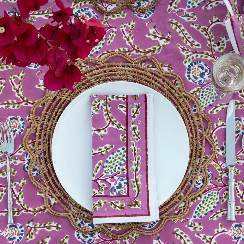 Climbing Dahlia Lilac Napkin | Set of 4