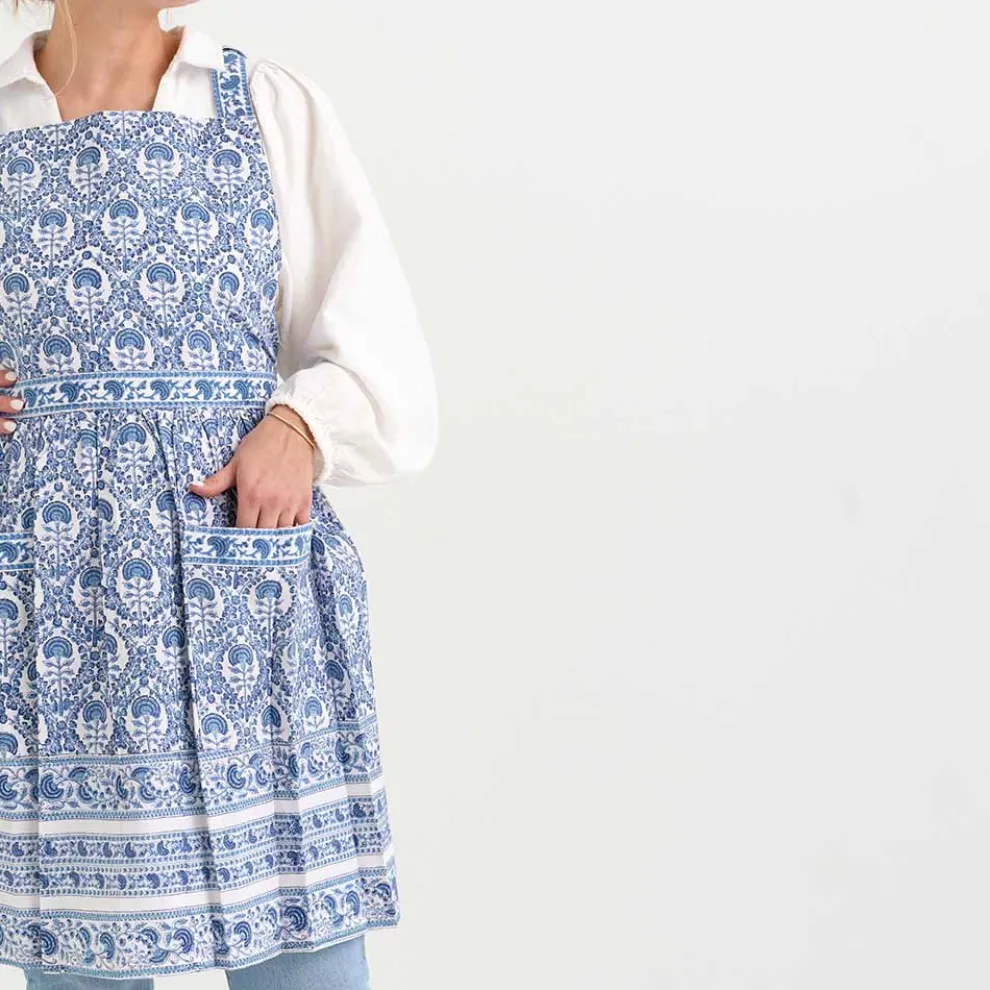 Caroline Blue Apron