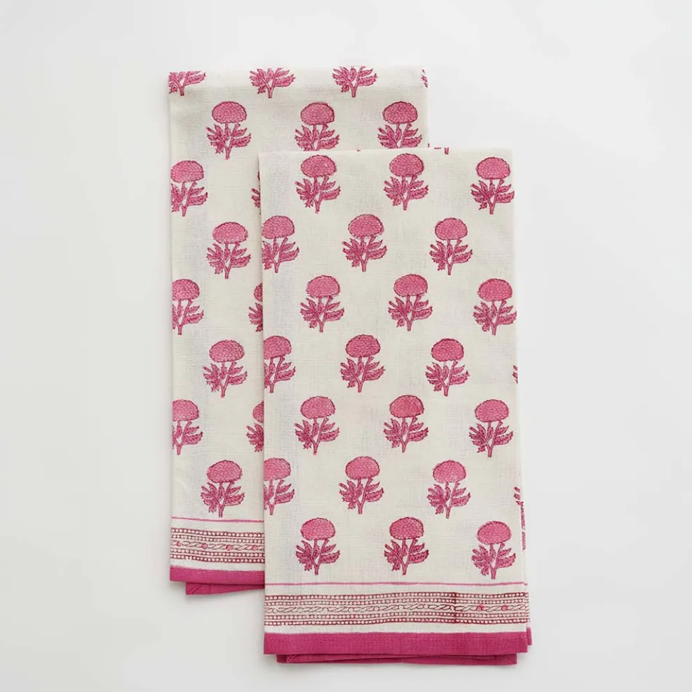Rosé Tea Towels | Set of 2