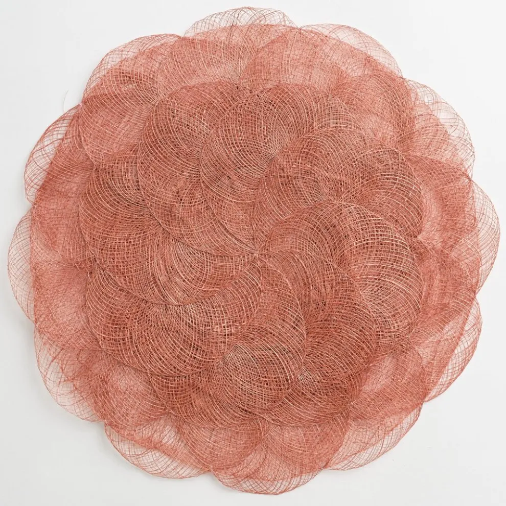 Terracotta Woven Cloud Placemat | Set of 4