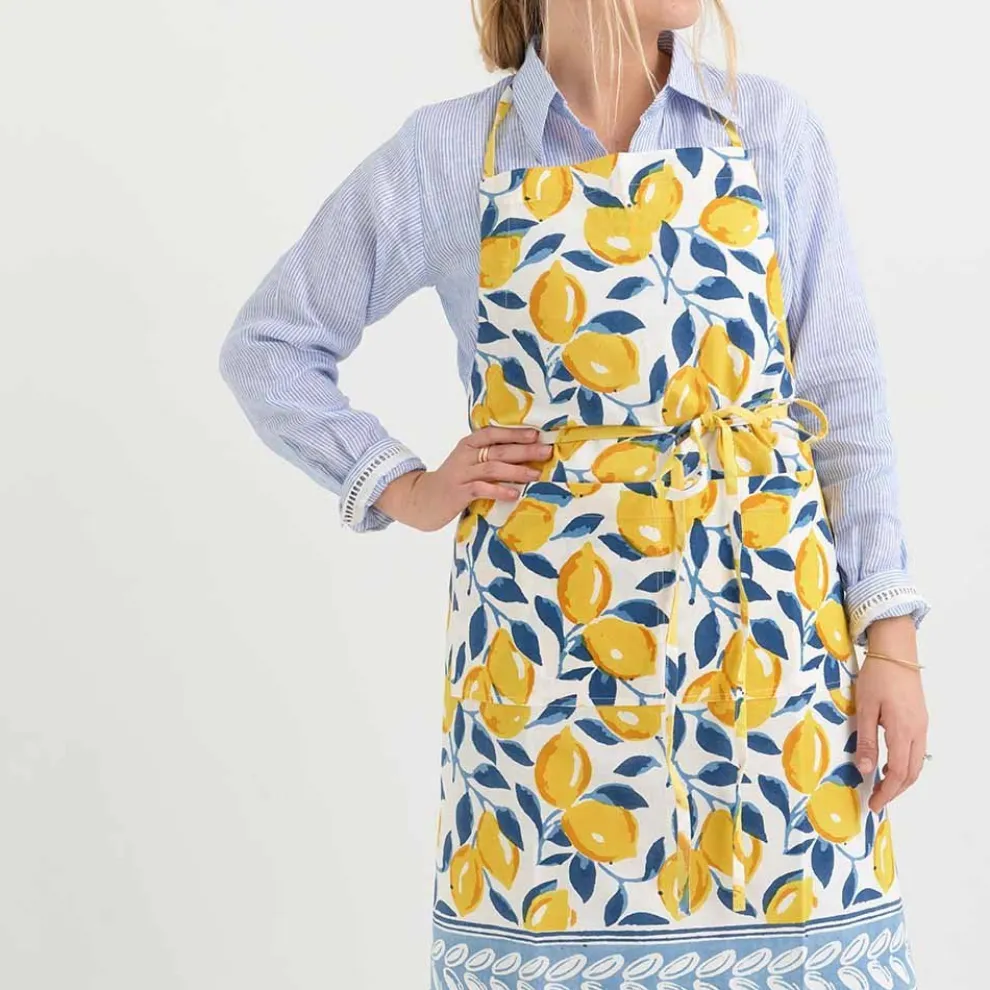 Mod Lemon Apron