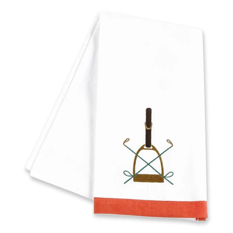Stirrup Motif Tea Towels