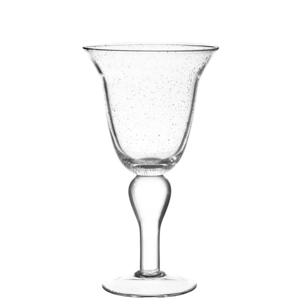 Hand Blown Bubbles Everyday Glass | Set of 4