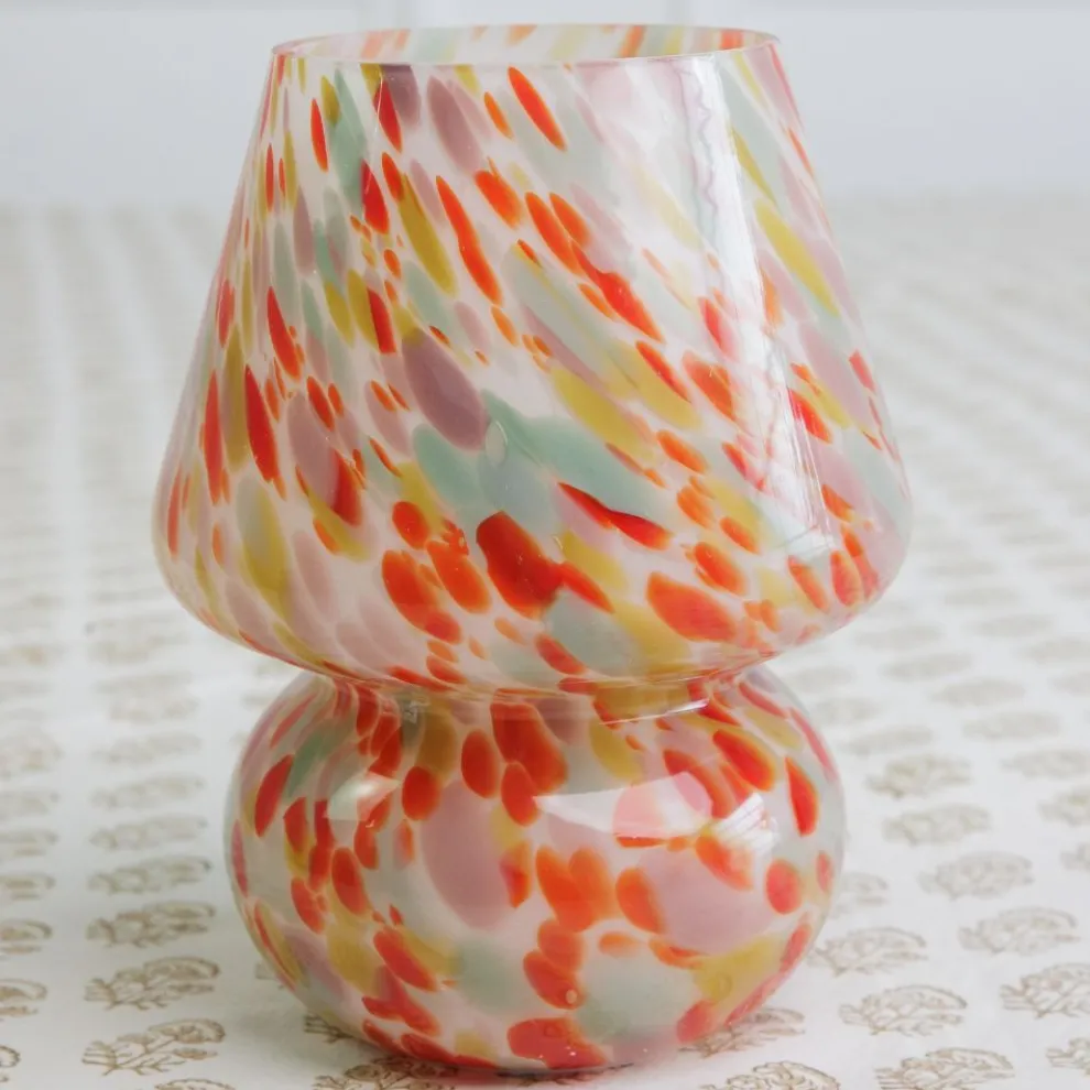 Red & Yellow Joyful Lamp