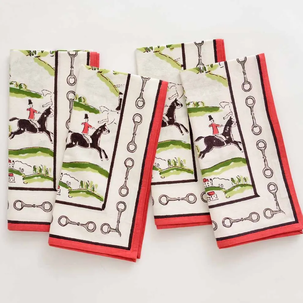 Hunt Scene Napkins