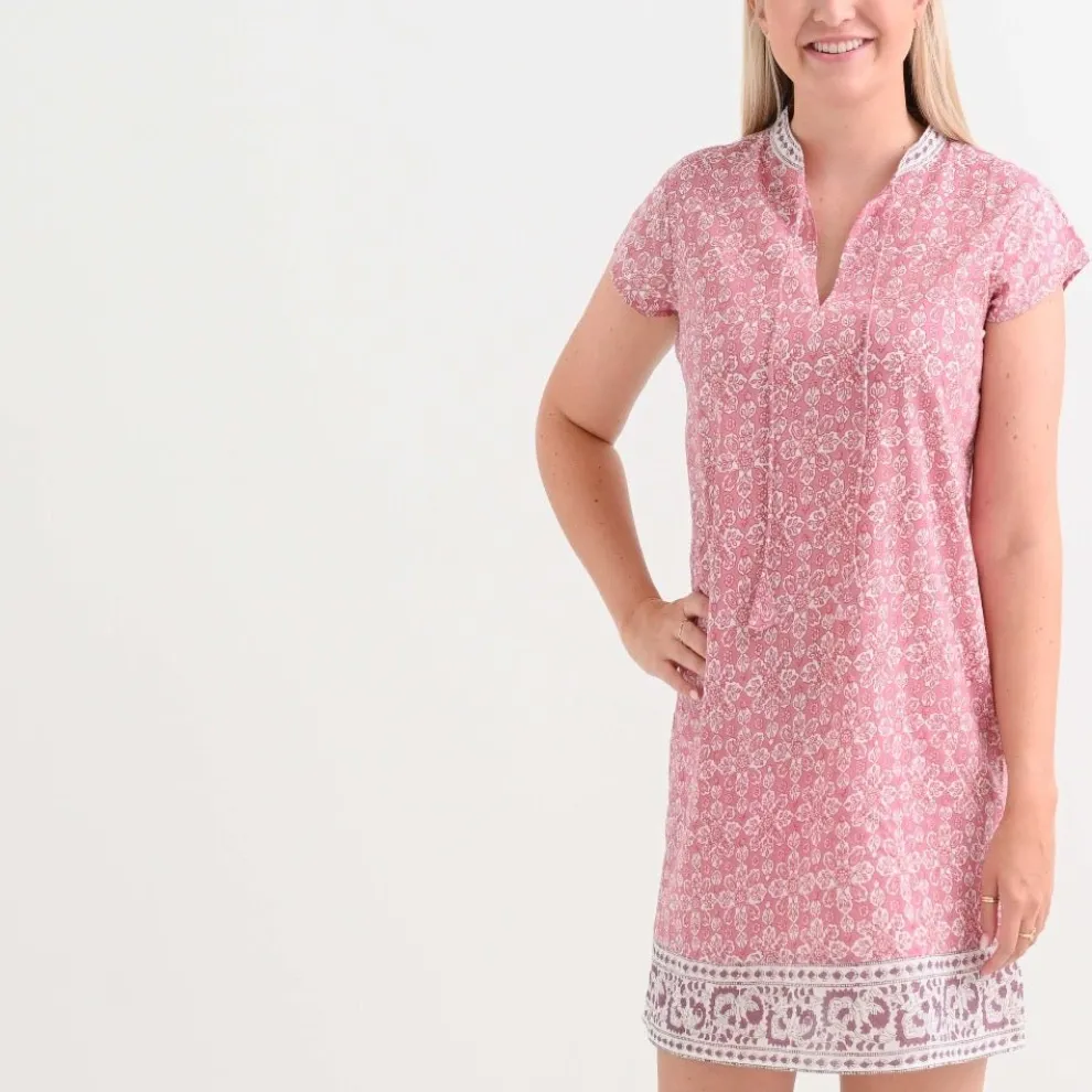 Tulip Sundial Mauveglow Cap Sleeve Dress