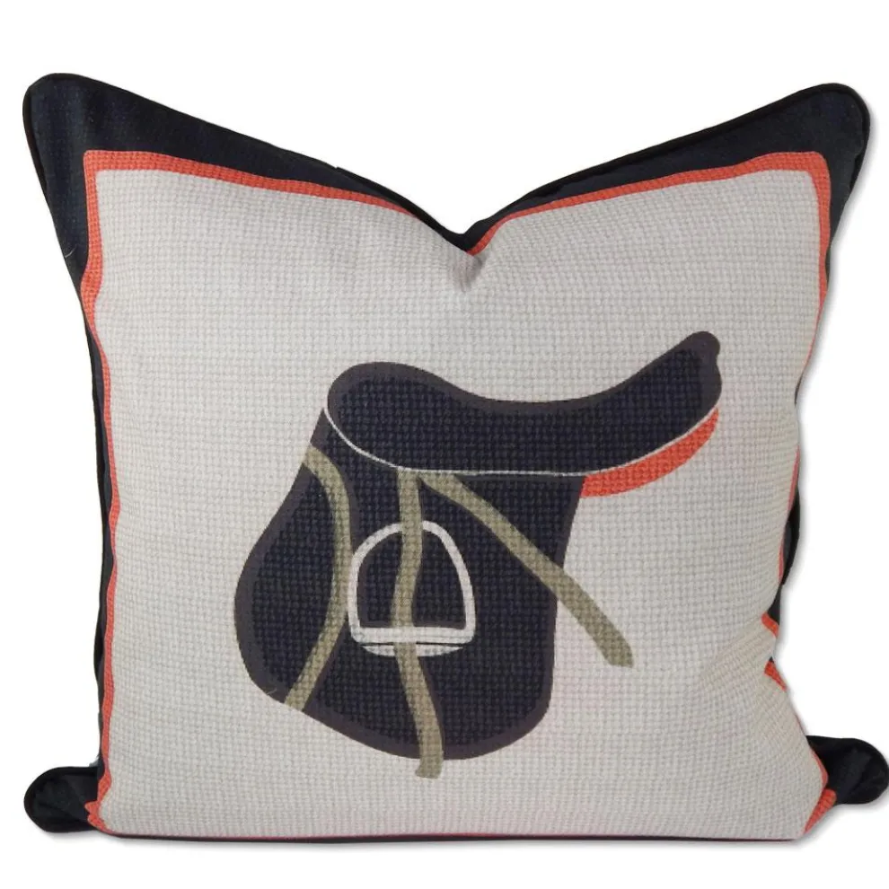 Saddle Throw Pillow Cover