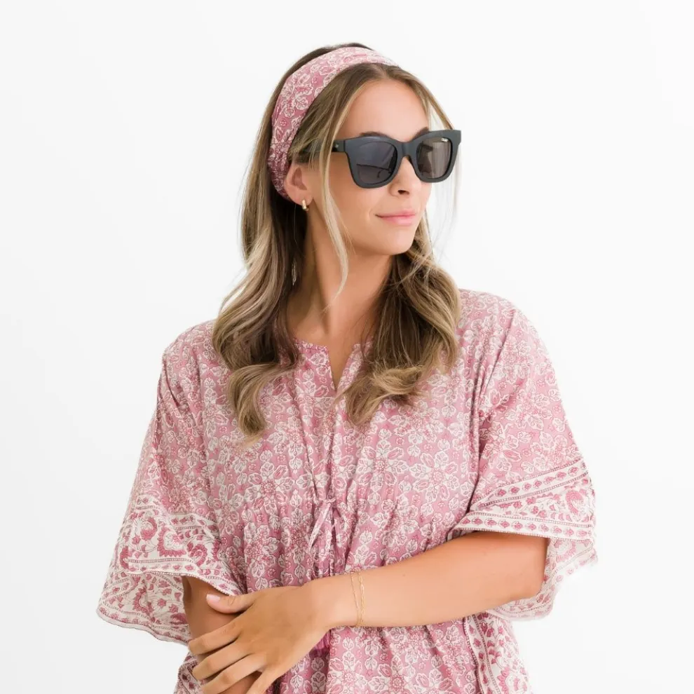 Tulip Sundial Mauveglow Headband